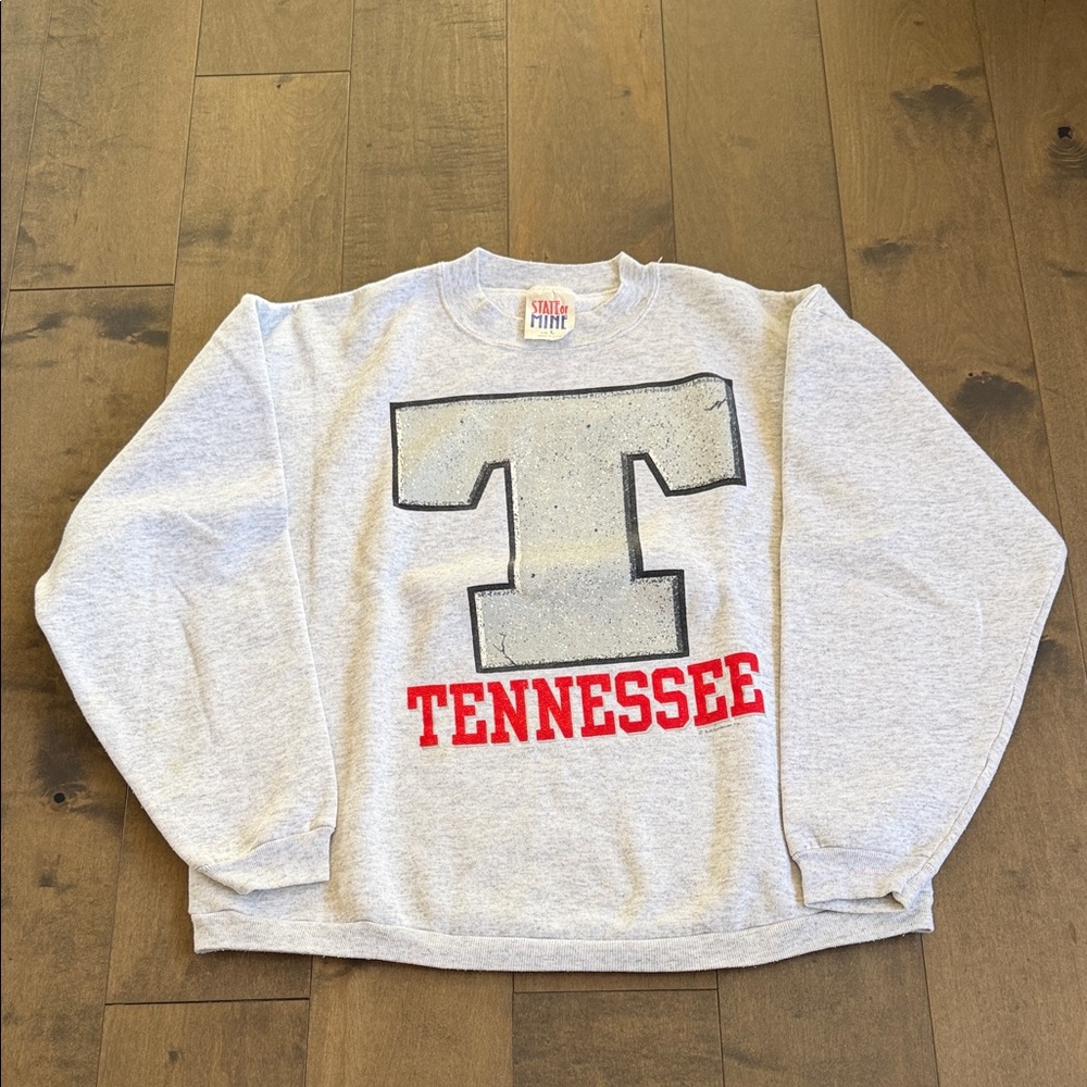 Vintage Tennessee Volunteers Sun Sportswear Crewneck Sweater Large USA 80s